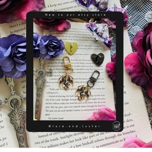 Kindle-bedel draak zwart-goud - leesgrage geschenken - fantasylezers - drakenliefhebbers - liefhebbers van drakenboeken