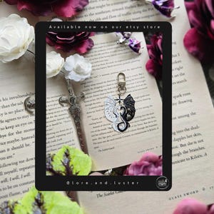 Ciondolo Kindle Drago Yin Yang: accessorio per gli amanti dei libri fantasy