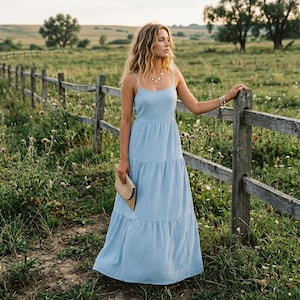 wrap dress blue Farm Rio Surreal Flowers Blue Wrap Mini Dress