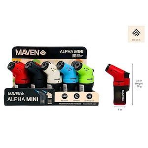 5 Maven Alpha Mini  Single Flame Torch Lighter