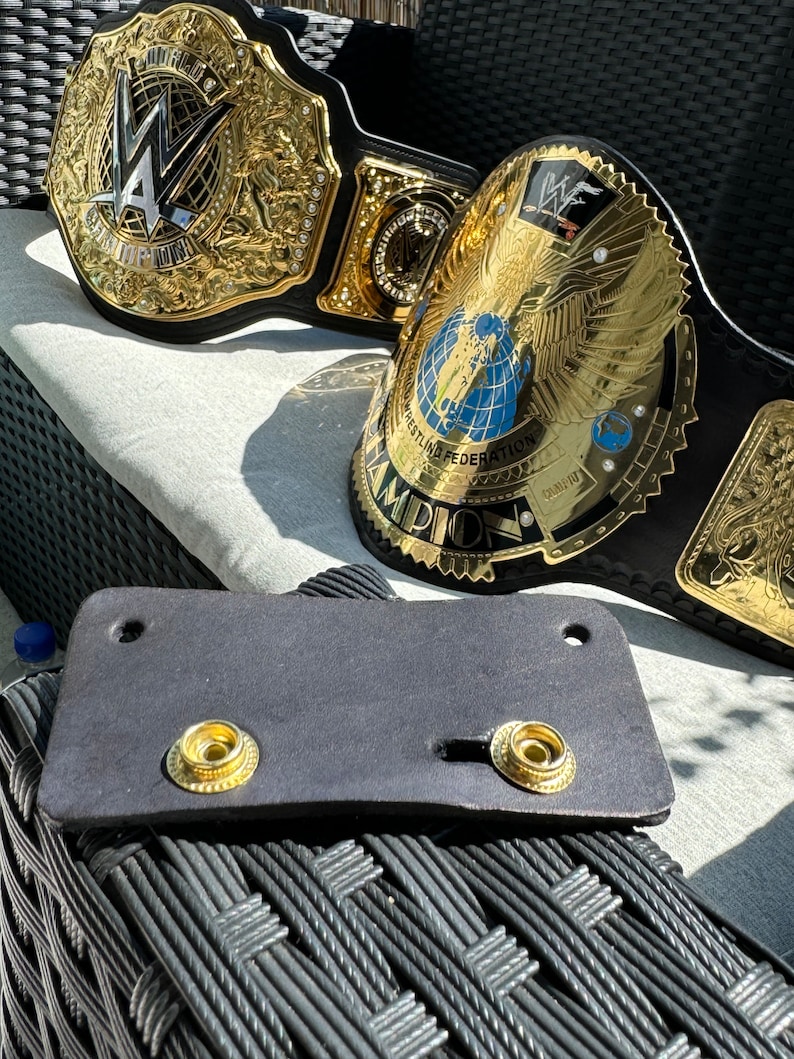 Wrestling Belt Hanger Wall Hanger for WWE Replica Belts Championship Belts image 2