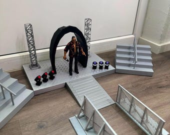Wrestling Figures Ultimate Arena Stage Entrance for WWE Figures
