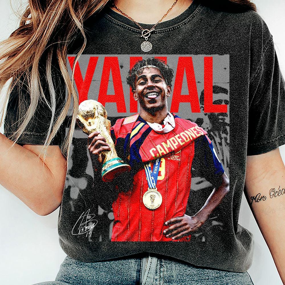Lamine yamal t shirt - Etsy 日本