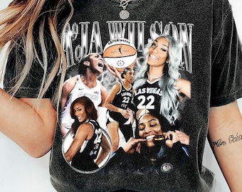A'ja Wilson Las Vegas Women Basketball Vintage Comfort Color Shirt