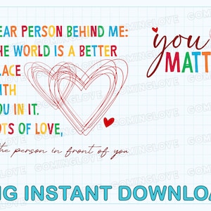 Self Love PNG: Positive Affirmations Digital Download