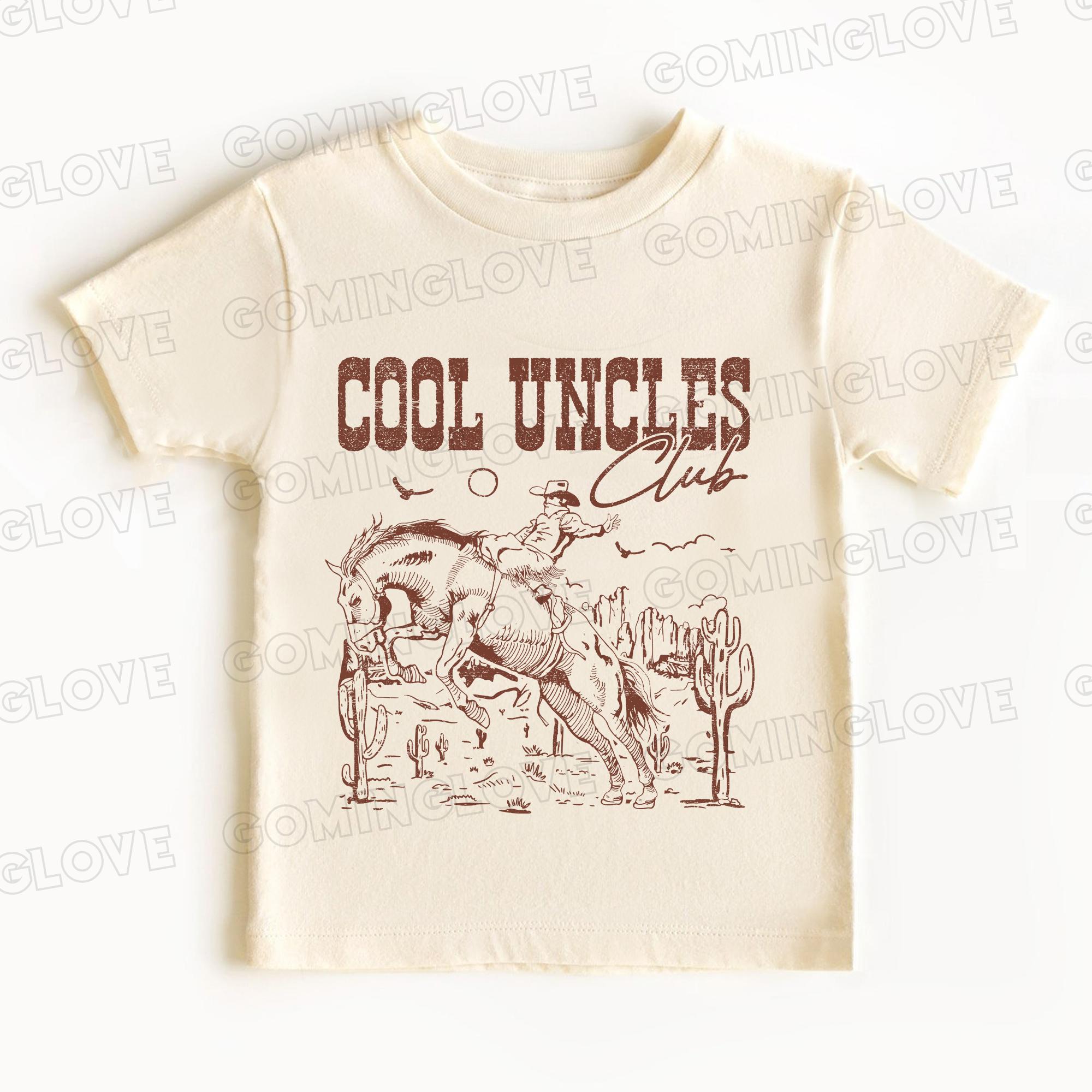 Cool Uncles Club Png, Western Cowboy Uncle Png, Father's Day Gift for ...