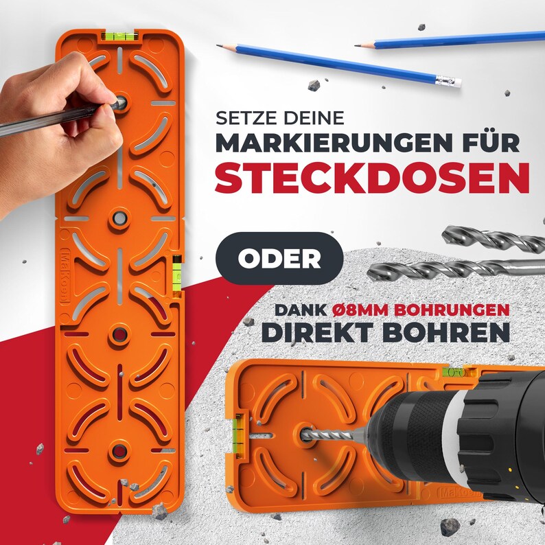 Hohlwanddosen Abstand Steckdosen Bohrschablone Pdf