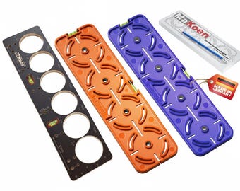MaKoen socket templates Made in Germany Drilling templates for sockets - cavity wall and flush mounting