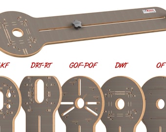 MaKoen Milling Circle Cutter, mm or inch scale, New design - backlash-free sliding carriage, possible diameter over 1 m