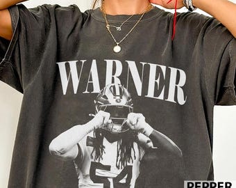 Camiseta Comfort Colors Fred Warner, camiseta retro de fútbol americano de San Francisco