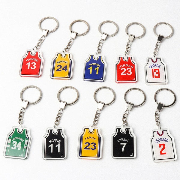 Basketball Keychain Etsy
