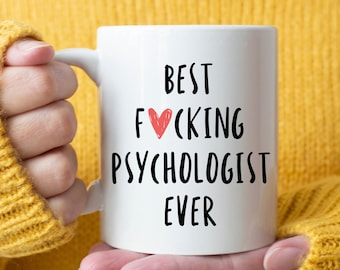 Regali per la laurea in psicologia, regalo per il futuro psicologo, tazza per psicologo, regalo per psicologo, miglior psicologo di sempre, regali di Natale