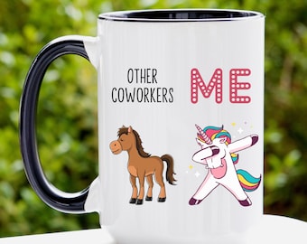 Taza de coworker, regalos de coworker, regalo de navidad de coworker, regalo de amigo de trabajo, taza de trabajo, taza de café de compañero de trabajo, idea de regalo de compañero de trabajo, mejor compañero de trabajo