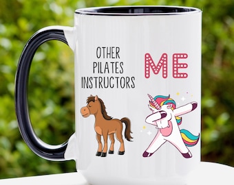Pilates Instructor Gift, Pilates Instructor Mug, Pilates Studio, Christmas Gift, Birthday Gift, Personalized Pilates Instructor Coffee Mug