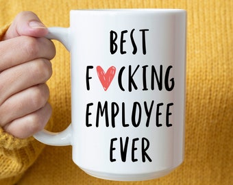 Mitarbeiter Geschenk, Mitarbeiter Tasse, Toller Mitarbeiter, Bester Mitarbeiter aller Zeiten, Geschenk für Mitarbeiter, Wertschätzungsbecher, Keramiktasse