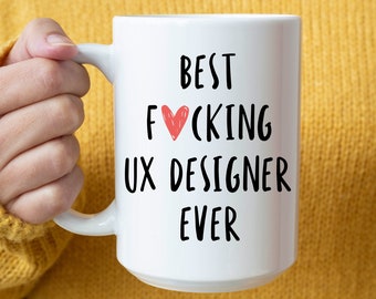 Kubek dla projektanta ux, najlepszy projektant ux w historii, prezent projektanta ux, projektant ux, kubek dla projektanta ux, prezent urodzinowy dla projektanta ux, prezent na Boże Narodzenie