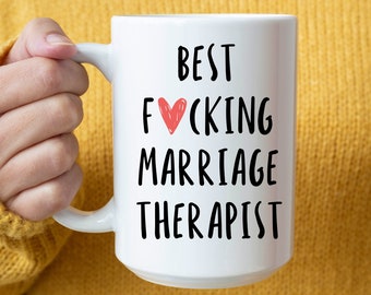 Marriage Therapist Mug, Gift for Marriage Therapist,Mug for  Marriage Therapist, New Job Gift, Coworker Gift Idea, Marriage Therapist Gift