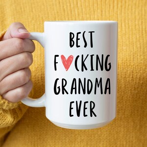 Gift for grandma,grandma mug,best grandma ever,mothers day gift,best grandma mug,Christmas Gift,personalized mug,gift for mom,grandma gifts