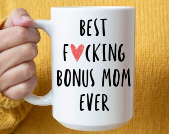 Beste Bonus Mom Tasse, Bonus Mom Geschenke, Bonus Mom Tasse,Bonus Mom Geschenk,Bonus Mom Geschenke,Geburtstagsgeschenk,Bonus Mom Geburtstag,Kaffeetasse