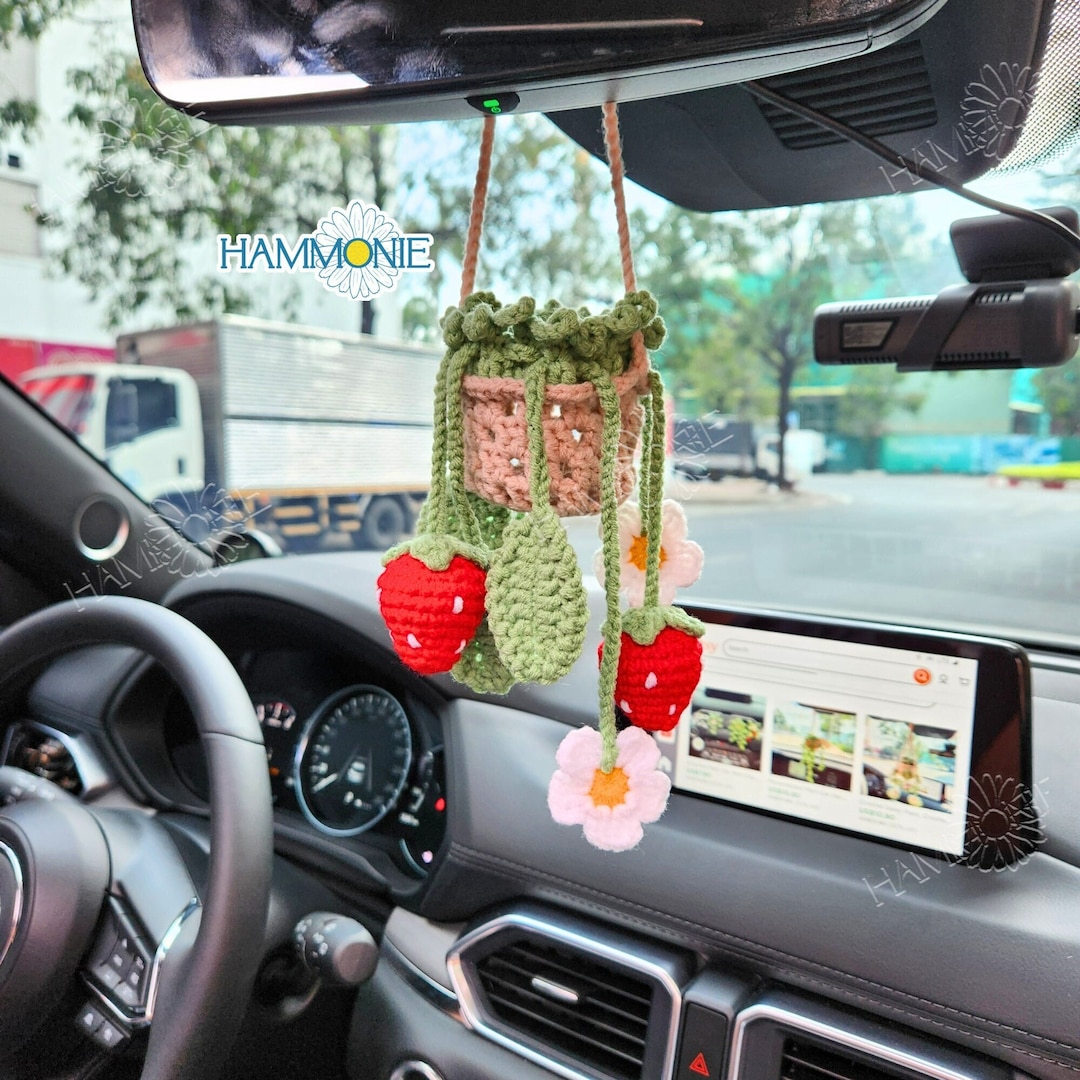 Handmade Natural Seeds Doll - Car Hanger 78 main image 1