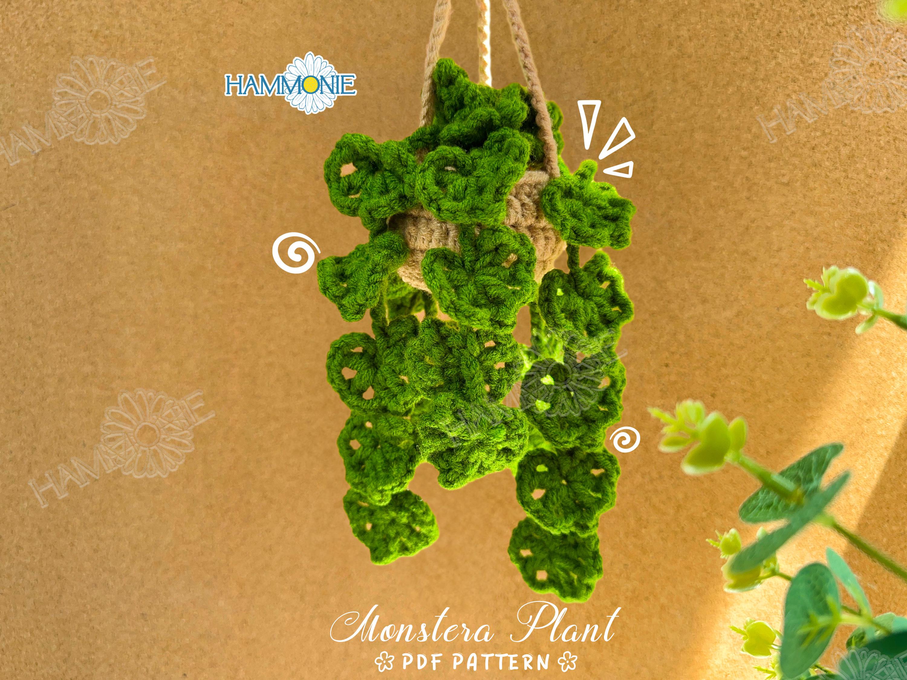 Crochet Monstera Blumentopf-Hngemuster: Einfaches Anfnger-Tutorial  (PDF-Muster) - Etsy.de