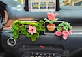 Crochet Plant Car Vent Clip, Crochet Pink Car Decor, Car Accessories for Women, Car Air Freshener Decor, Plant Lover Gift product logo