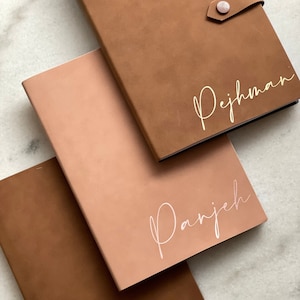 Personalised Notebook Journal | Teacher Gift | Back to School | Wedding Bridal Party | Corporate Gift | Graduation Gift | End Of Year Gift