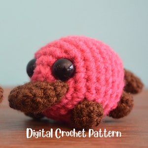Platypus Digital Crochet Amigurumi Pattern
