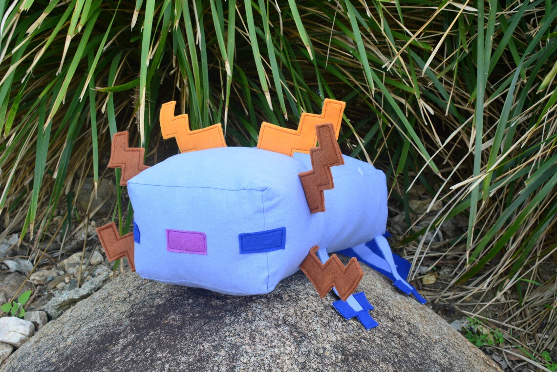 DIGITAL Minecraft Axolotl Plush PDF Sewing Pattern - Etsy