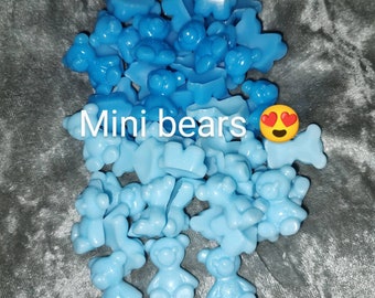 Mini bear wax melts/ Scoopies/Scoopie wax) Scented wax/Home fragrance/Hand poured/Highly Scented/Handmade/Baby shower