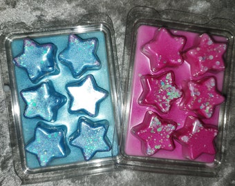 Clamshell (6 cell star shaped) wax melts/Scented wax/Home fragrance/Hand poured/Highly Scented/Wax melts/Handmade/Wax tarts/Perfumed wax