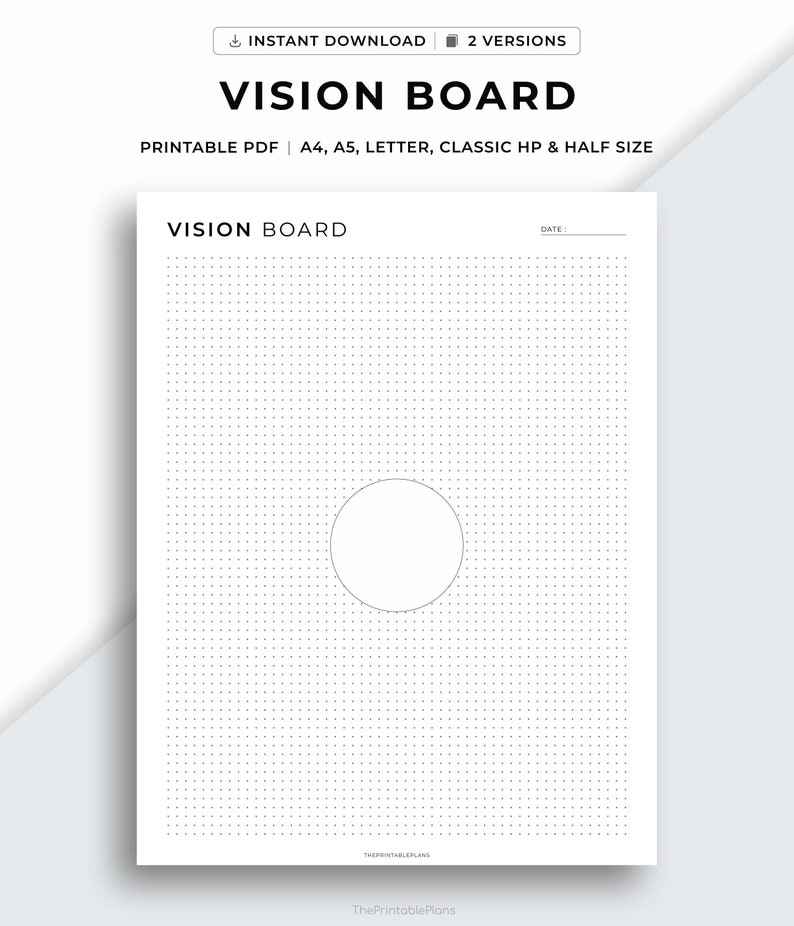 Vision Board Printable Vision - Il 794xN.5661737651 64zg 