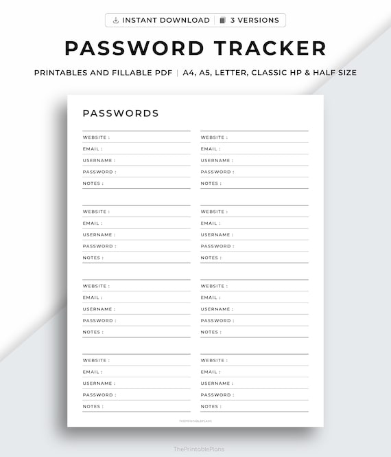 Carnet Mots De Passe A6 – Organiseur Portable Sécurisé | Onglets Alphabétiques, 576 Entrées - 6