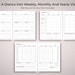 Printable Goal Planner Bundle, Daily, Weekly, Monthly, Quarterly ...