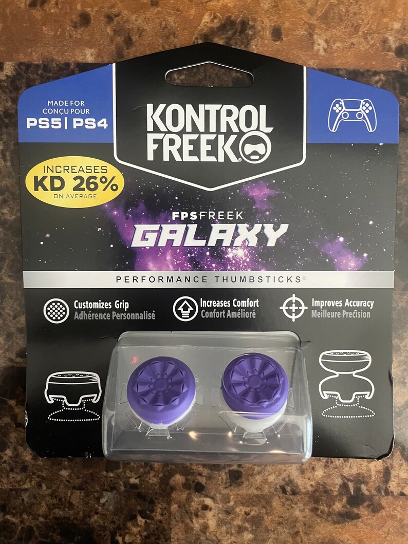 Kontrol Freek Purple Galaxy PS5 PS4 - Etsy