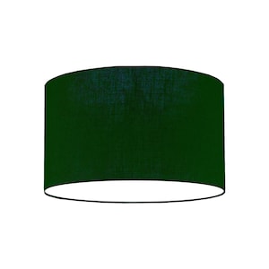 Lampshade Nordik linen forest green ceiling lamp light ceiling light pendant light image 3