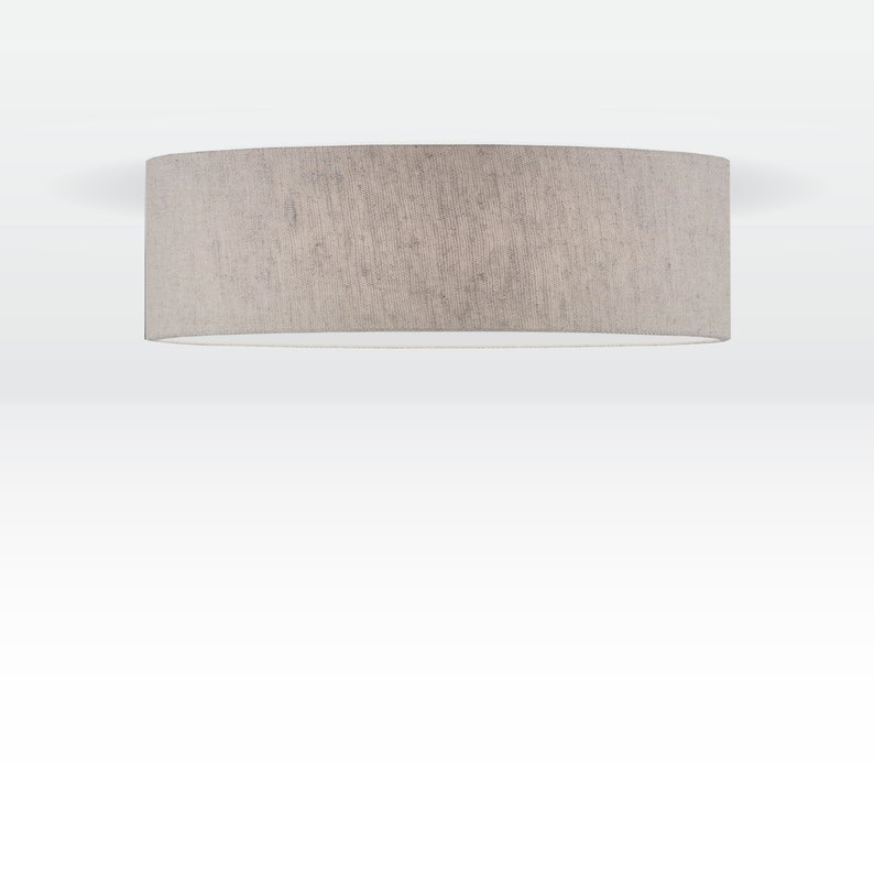 Ceiling light Nordik linen ceiling lamp light image 2