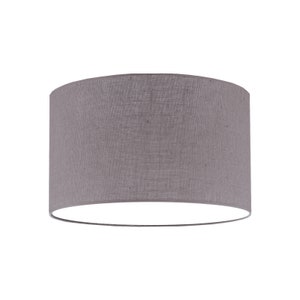 Lampshade Nordik linen light gray ceiling lamp light ceiling light pendant light image 10