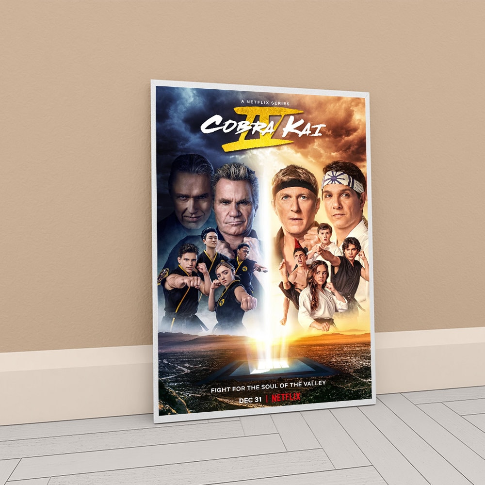 Discover Cobra Kai Movie Poster, Movie Poster