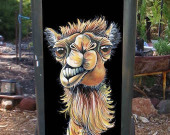 Camel wheelie bin sticker