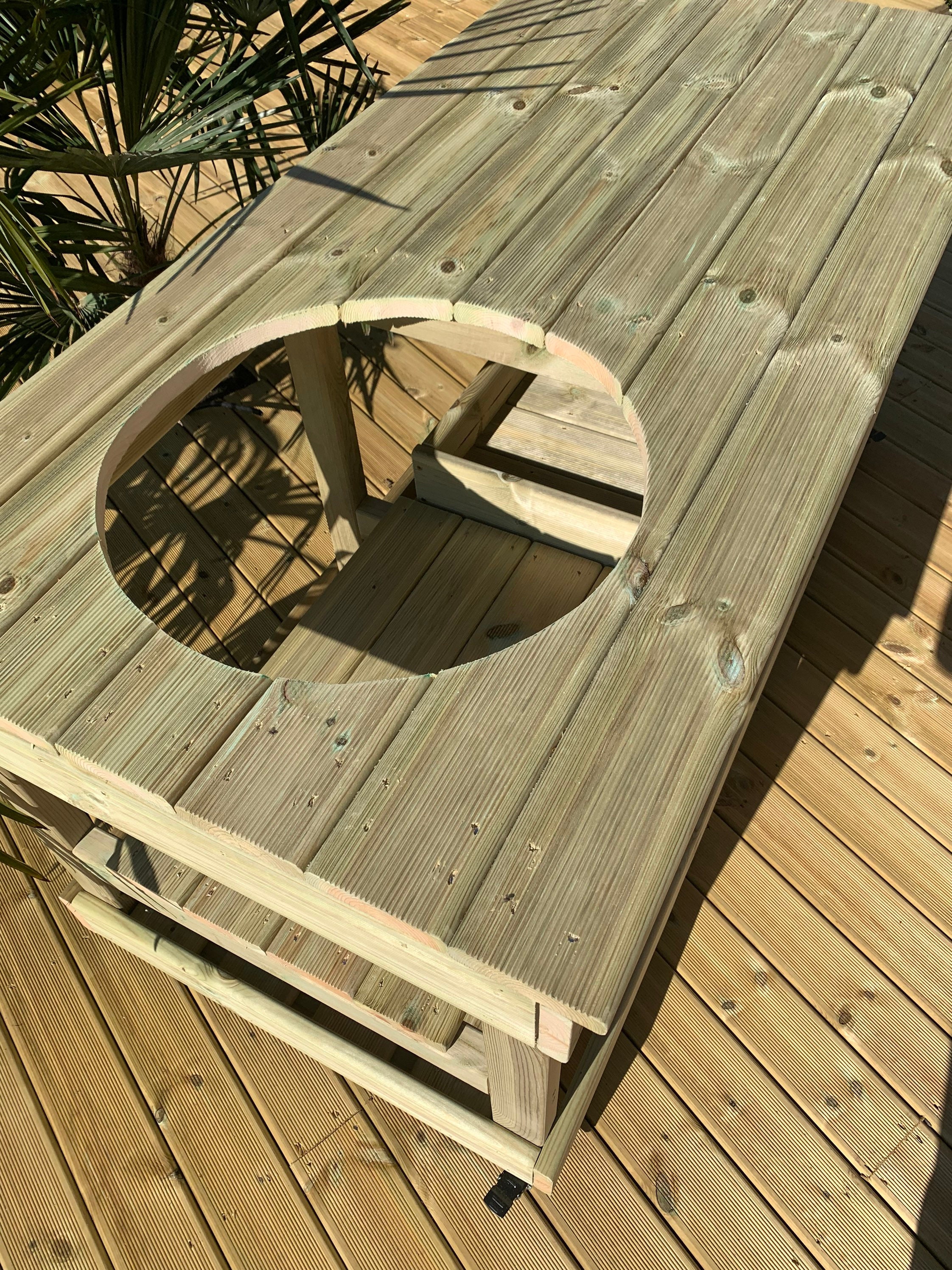 Kamado Joe Gardenline Egg Table With Storage Boxes Etsy UK