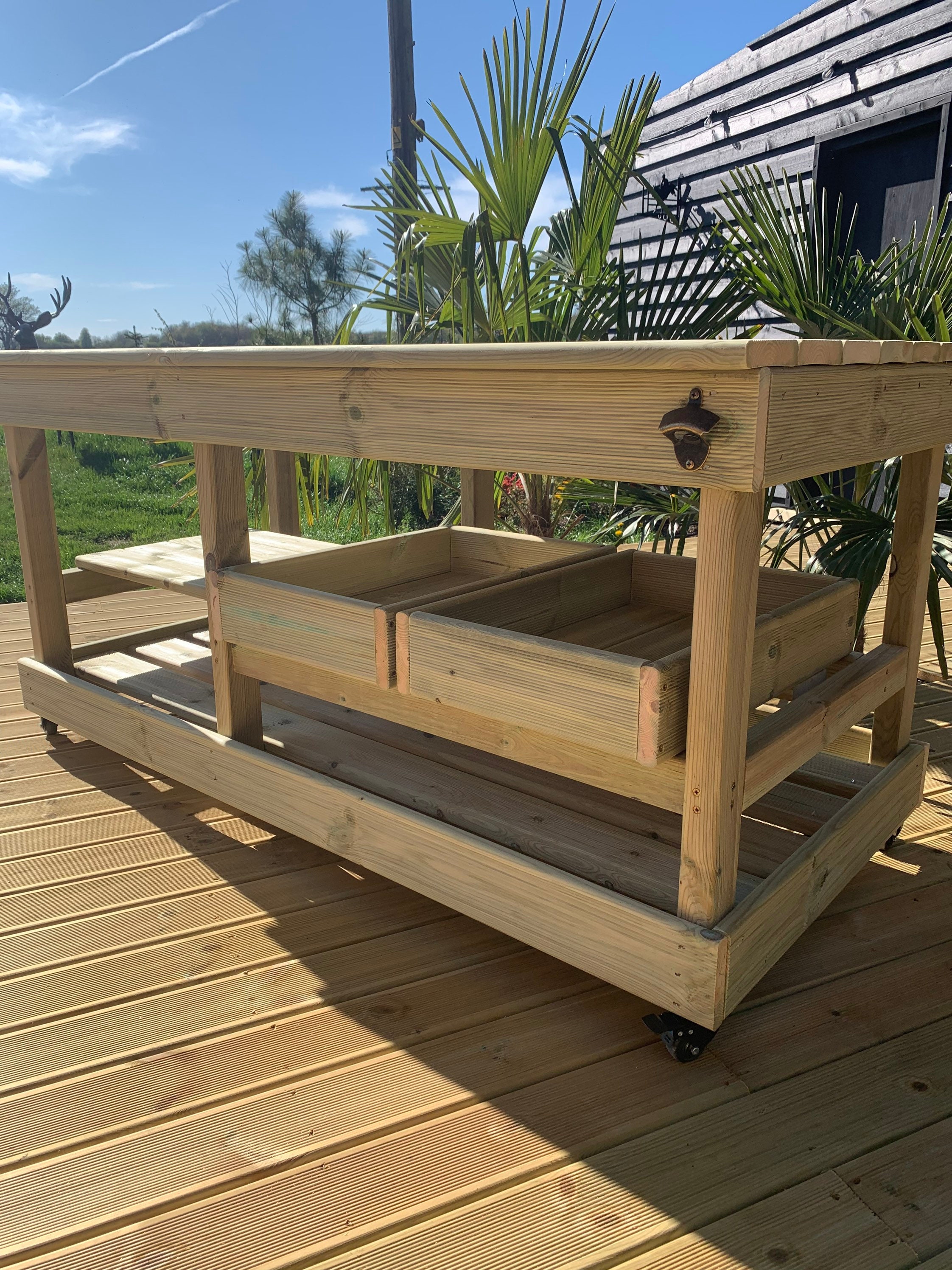 Kamado Joe Gardenline Egg Table With Storage Boxes Etsy UK