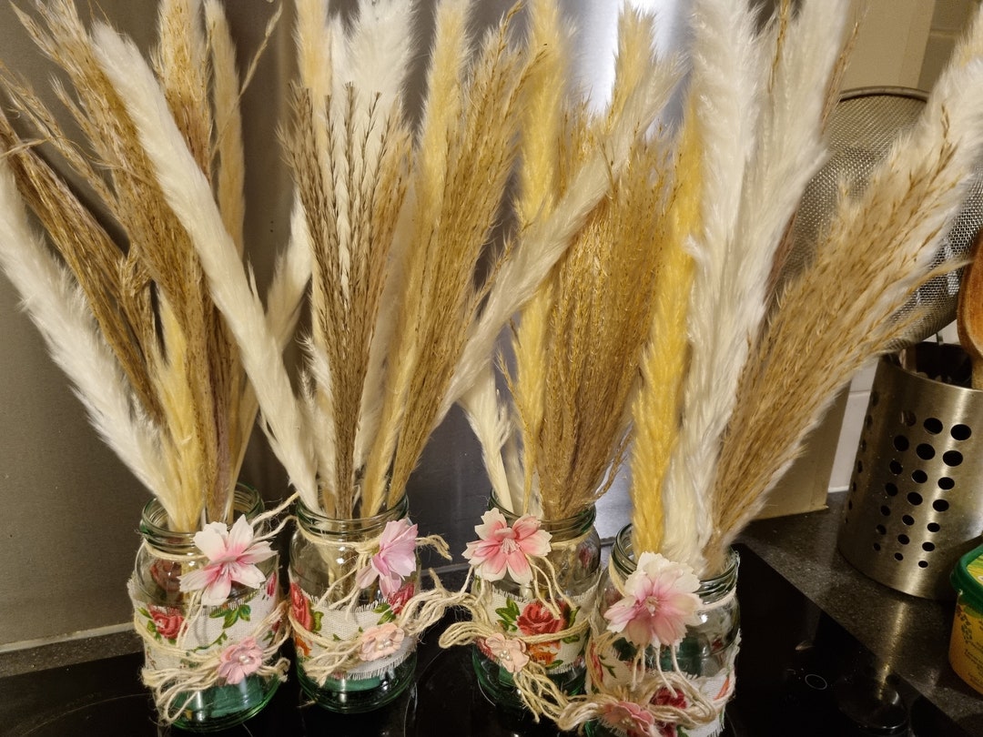 Pampas Grass Vases Etsy
