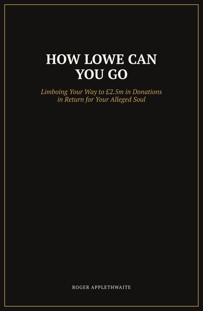 How Lowe Can You Go — front cover, plain view