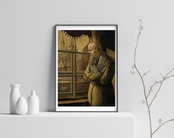 Dostoevsky Art Print: Saint-Petersburg Illustration (Digital Download)