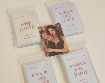 Kpop Photocard Sleeves, No PVC and Acid Free, Premium Hard High Quality Card Sleeves K-pop