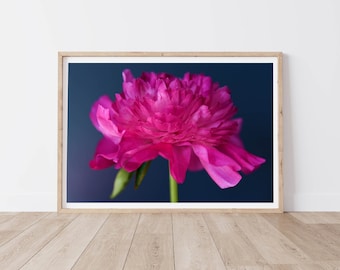Pink Peony Print, Botanical Print, Flower Print, Peony Wall Art, Peonies Photography Print,Peony Print,Presents for girl,Flower Photography