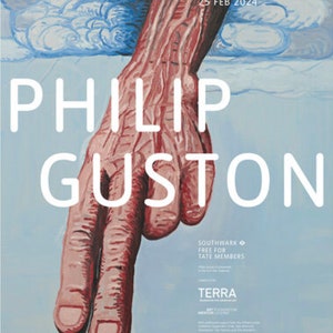 Philip Guston Exhibition Poster - Etsy