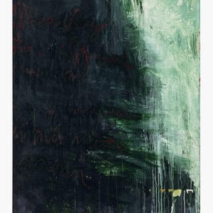Authentic Cy Twombly exhibition poster - Paesaggio - official museum print