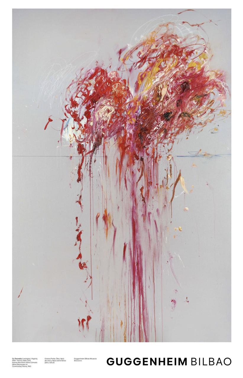 新作】画家 『サイ・トゥオンブリー Cy Twombly』スペイン現代美術館